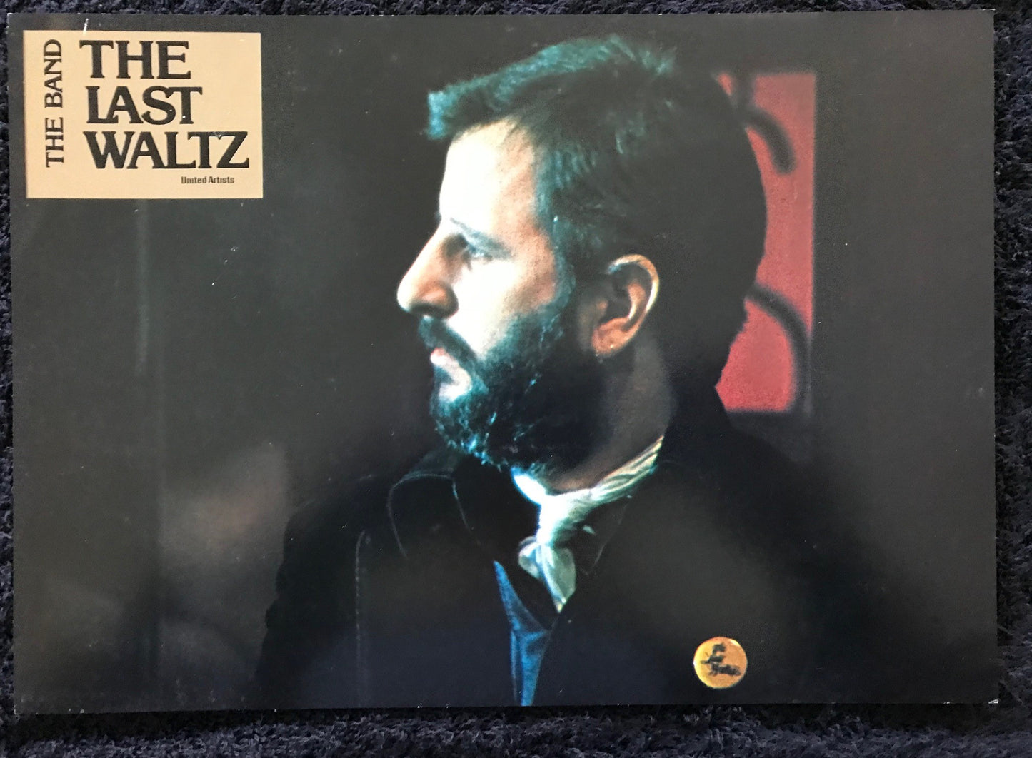 ORIGINAL MOVIE STILL - THE LAST WALTZ - 1978 - Ringo Starr