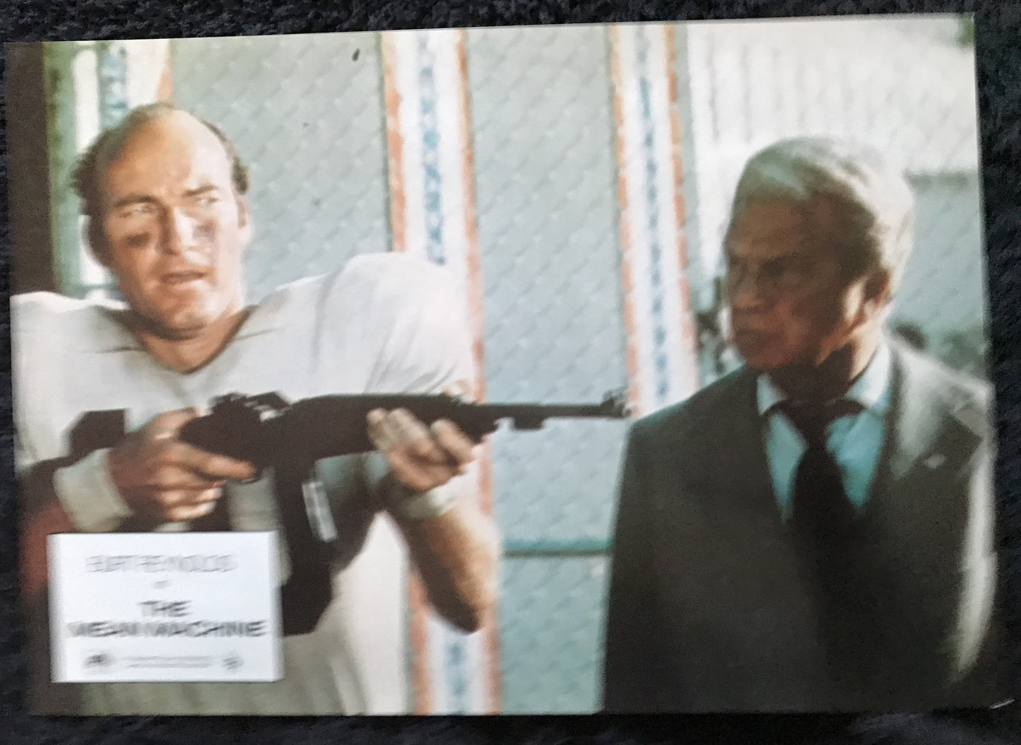ORIGINAL MOVIE STILLS - THE MEAN MACHINE - 1978 - UK - group of 14 stills - Burt Reynolds, Eddie Albert, Ed Lauter, Michael Conrad