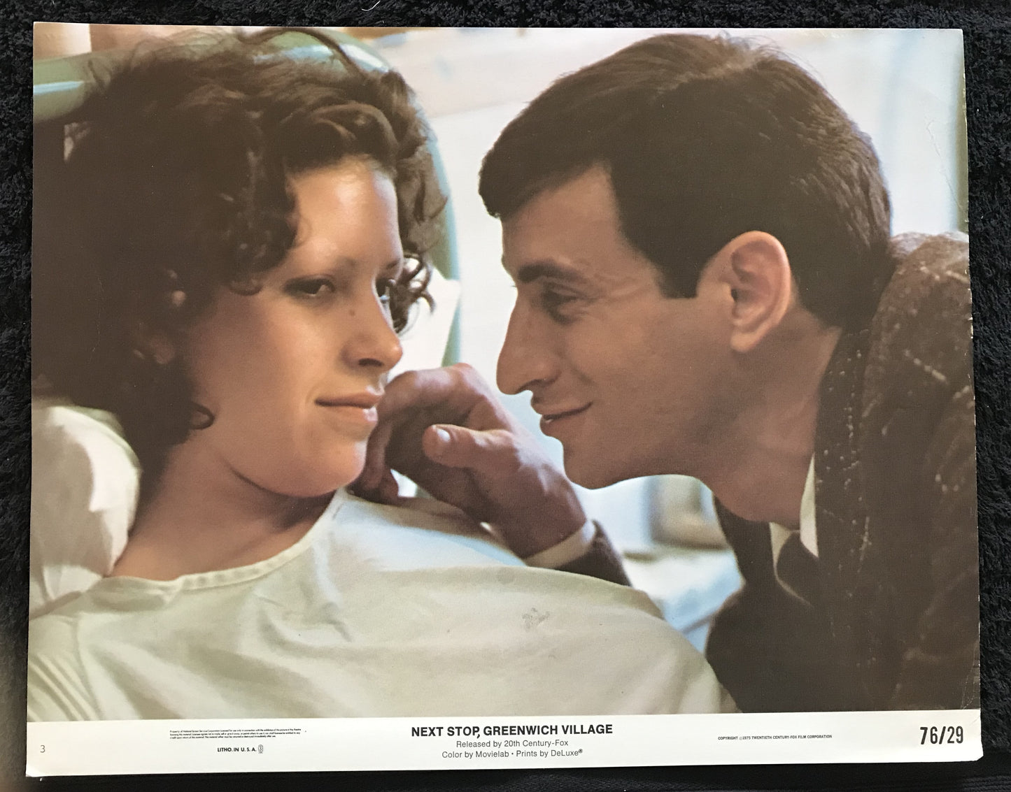 ORIGINAL LOBBY CARD - NEXT STOP, GREENWICH VILLAGE (a) - 1976 - #3 Key card - Lenny Baker, Shelley Winters, Ellen Greene, Lois Smith