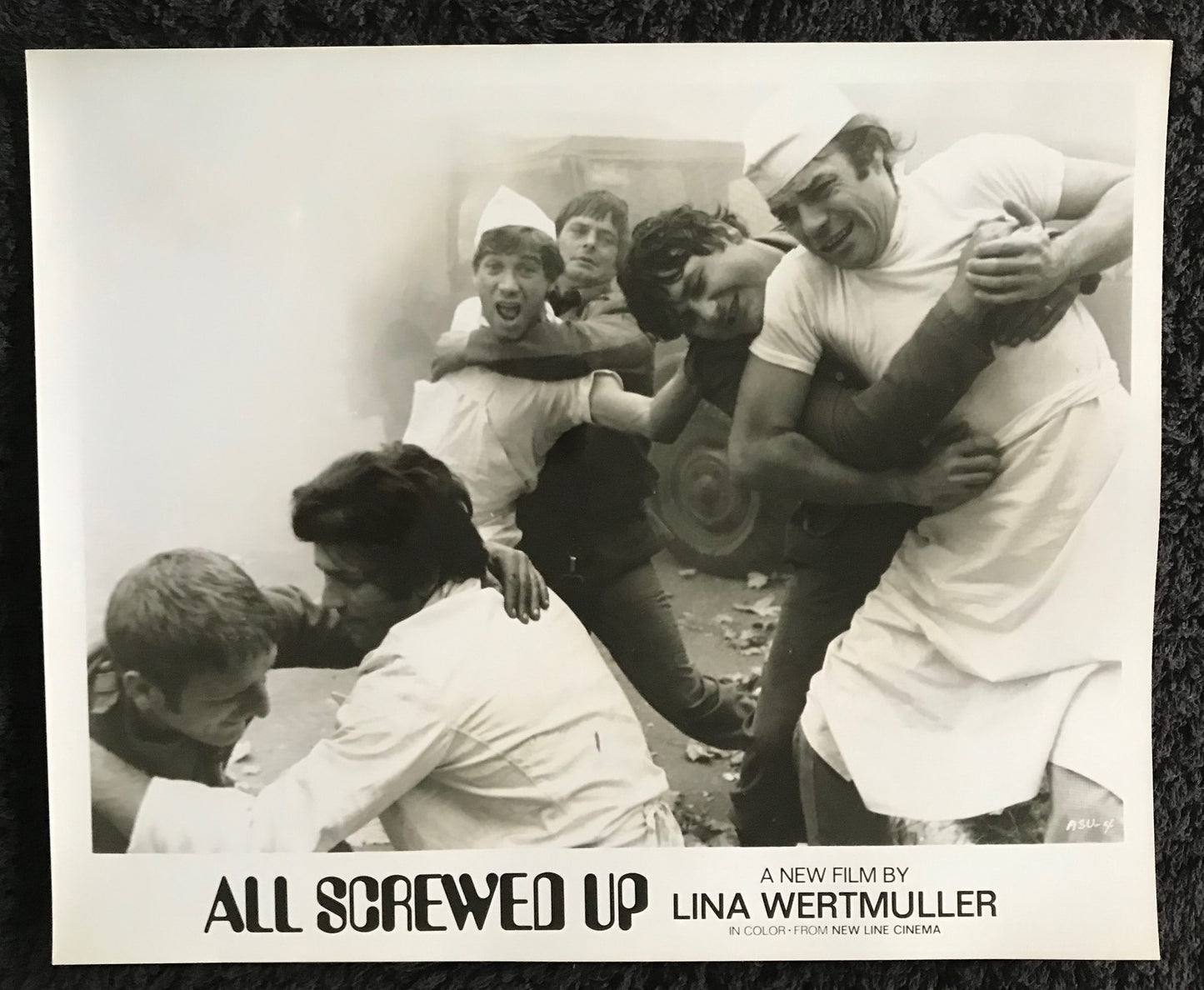 PUBLICITY PHOTOGRAPH - from ALL SCREWED UP (d) (1974) - (asu-4)