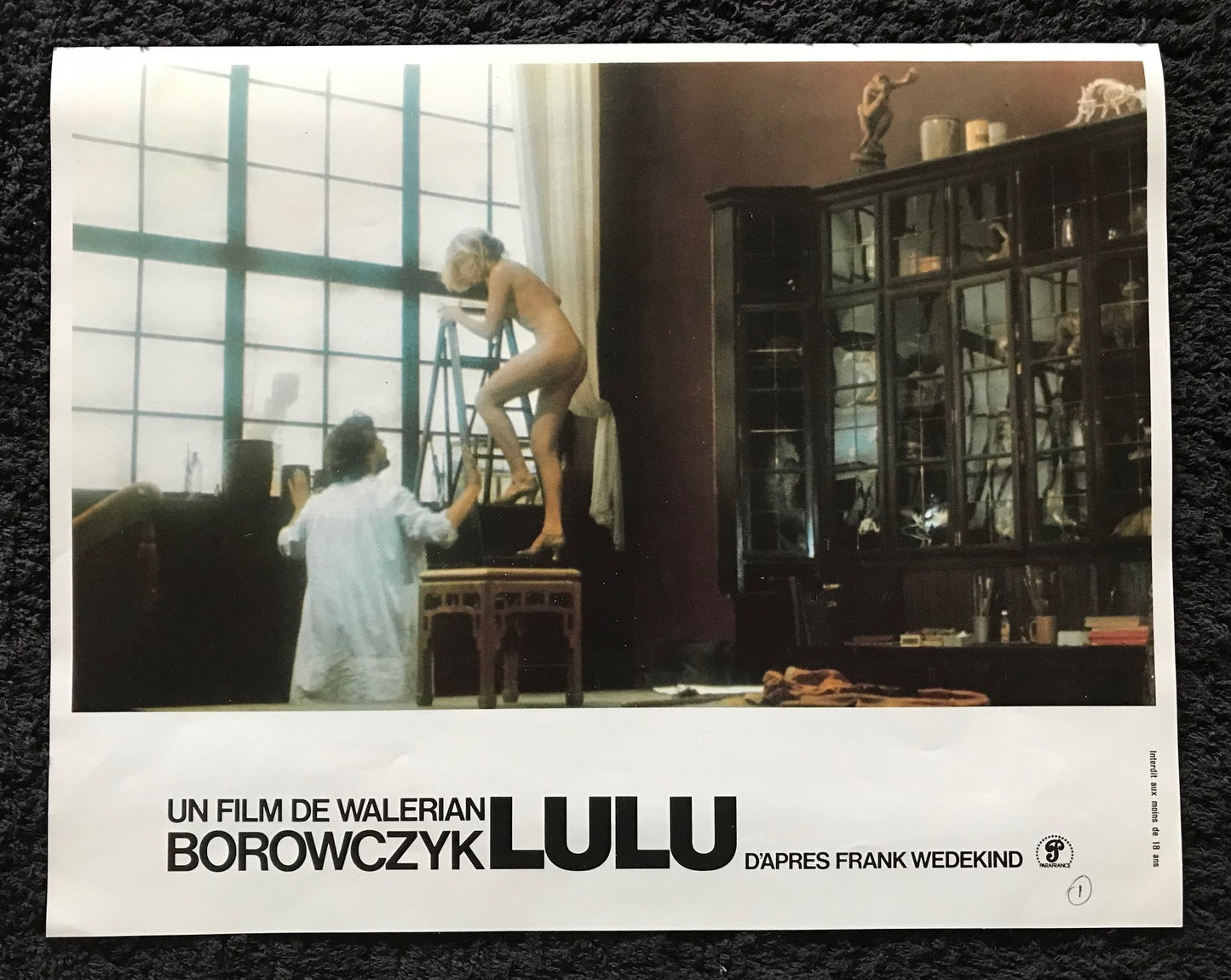 PUBLICITY PHOTOGRAPH - from LULU (c) (1980) - Anne Bennent, Michele Placido