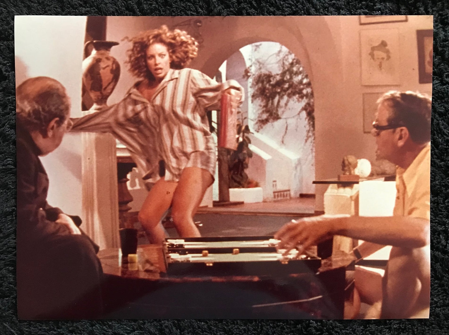 PUBLICITY PHOTOGRAPH - from WHAT? (20i) - 1972 - Sydne Rome, Guido Alberti, Pietro Tordi