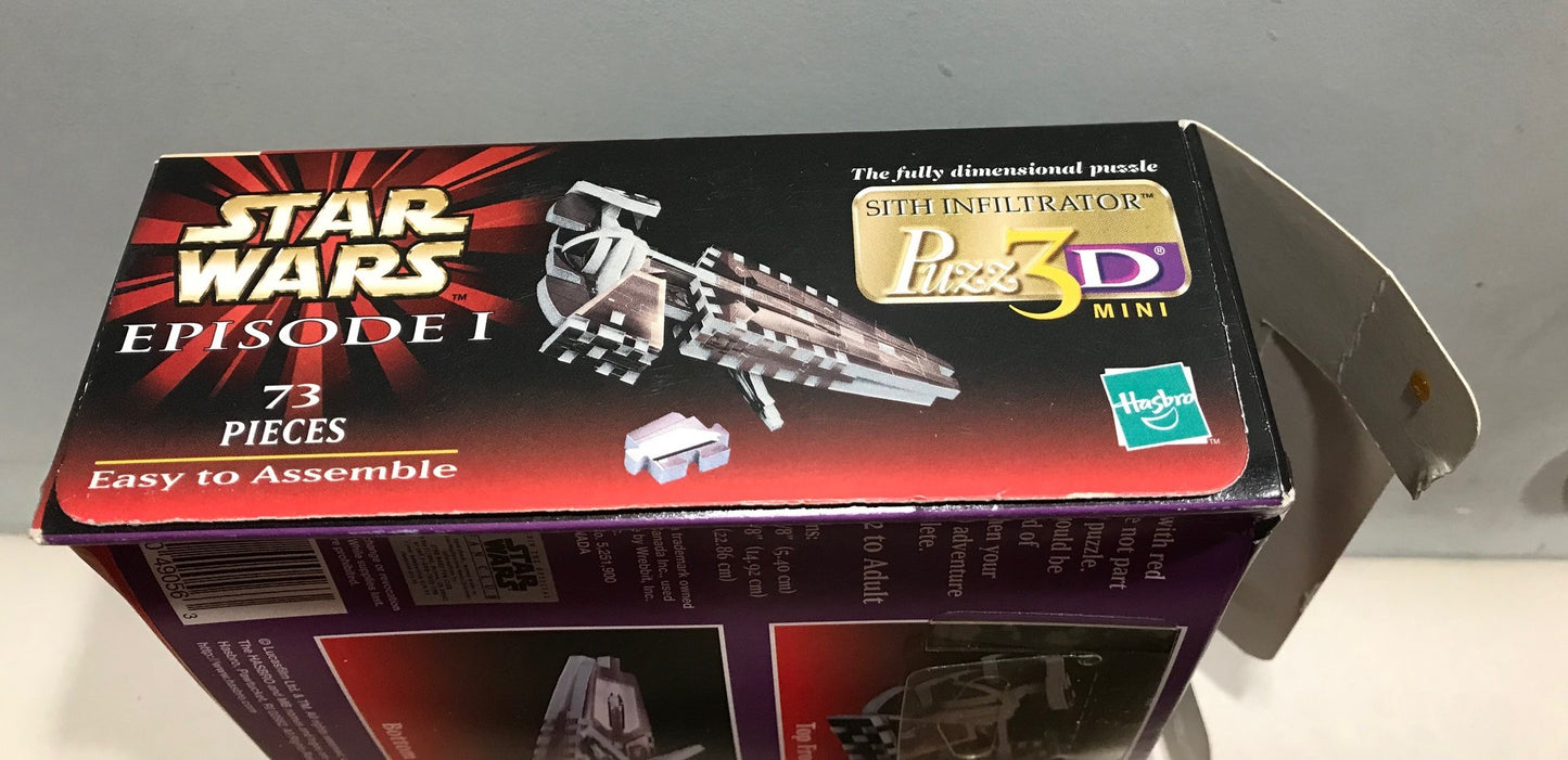 STAR WARS - EPISODE 1 - SITH INFILTRATOR - 3D Puzzle (mini) 73 pieces