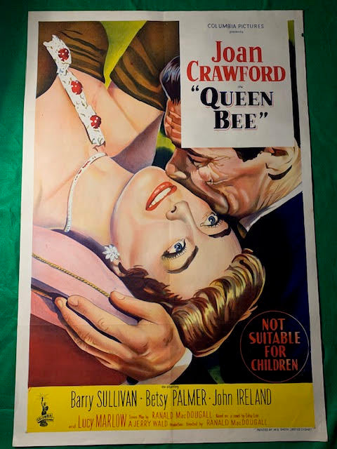 MOVIE POSTER AUSTRALIAN ONE SHEET - "QUEEN BEE " - 1955