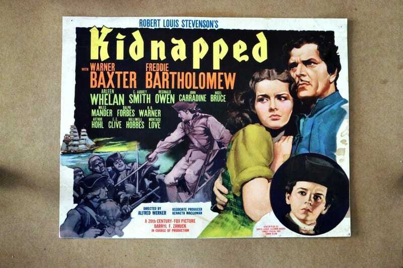ORIGINAL LOBBY CARD - KIDNAPPED - 1938 - title card