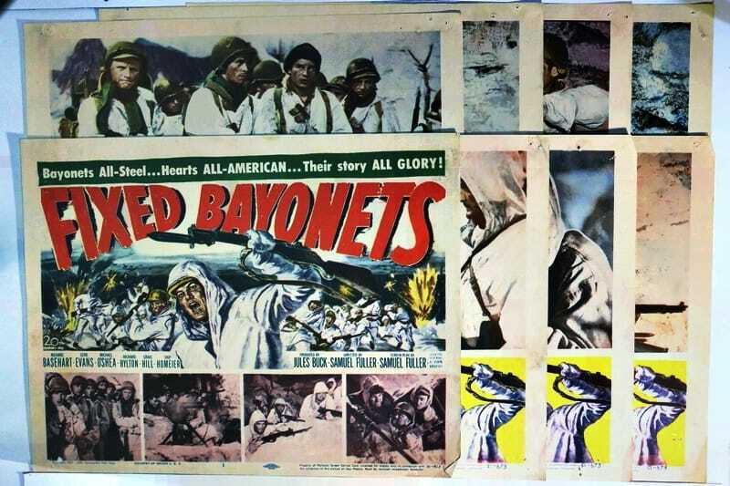 ORIGINAL LOBBY CARDS - FEAR STRIKES OUT - 1957 - set of 8