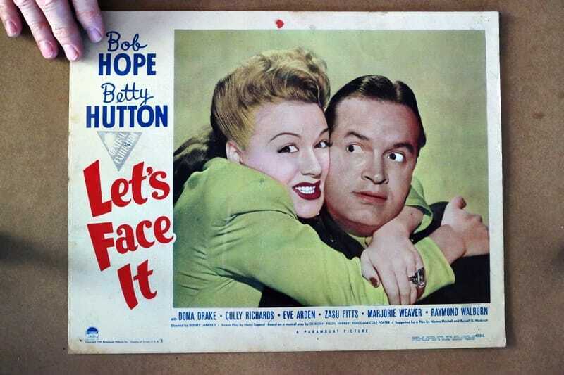 ORIGINAL LOBBY CARD - LET'S FACE IT - 1943 - title card