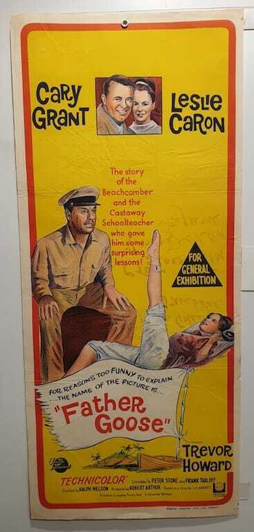 ORIGINAL DAYBILL MOVIE POSTER - FATHER GOOSE