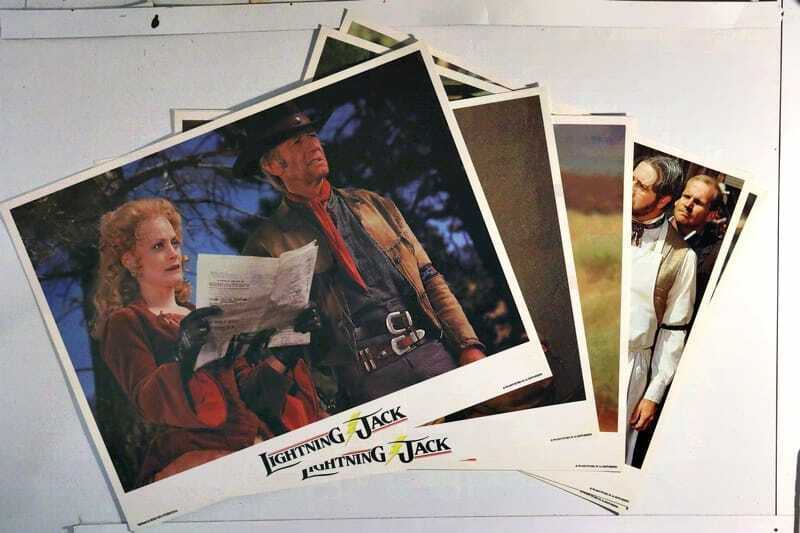 ORIGINAL LOBBY CARDS - LIGHTNING JACK - 1994 - Australian - set of 8
