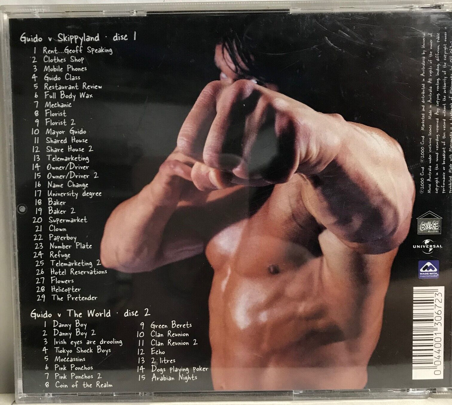 MUSIC CD IN CASE - GUIDO HATZIS - WHATEVER... - 2 CD