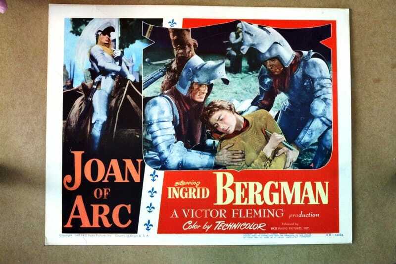 ORIGINAL LOBBY CARD - JOAN OF ARC - 1948 - title card