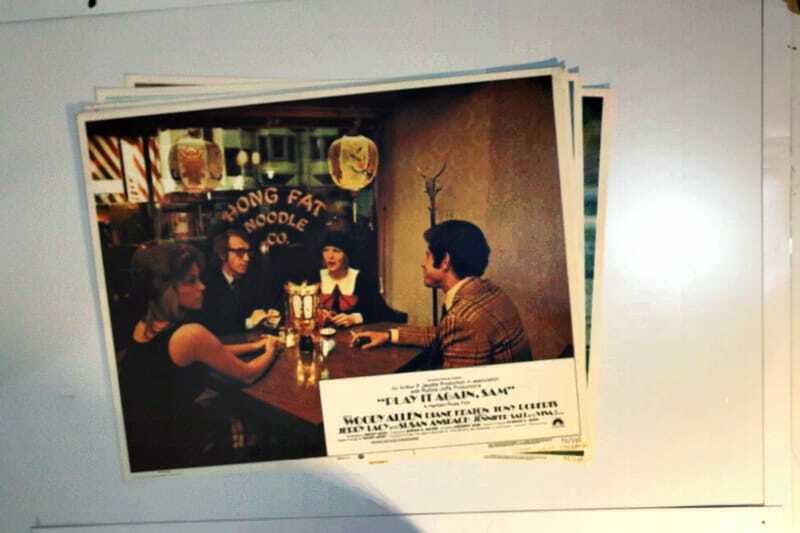 ORIGINAL LOBBY CARDS - PLAY IT AGAIN, SAM - 1972 - set of 8 - Woody Allen, D...