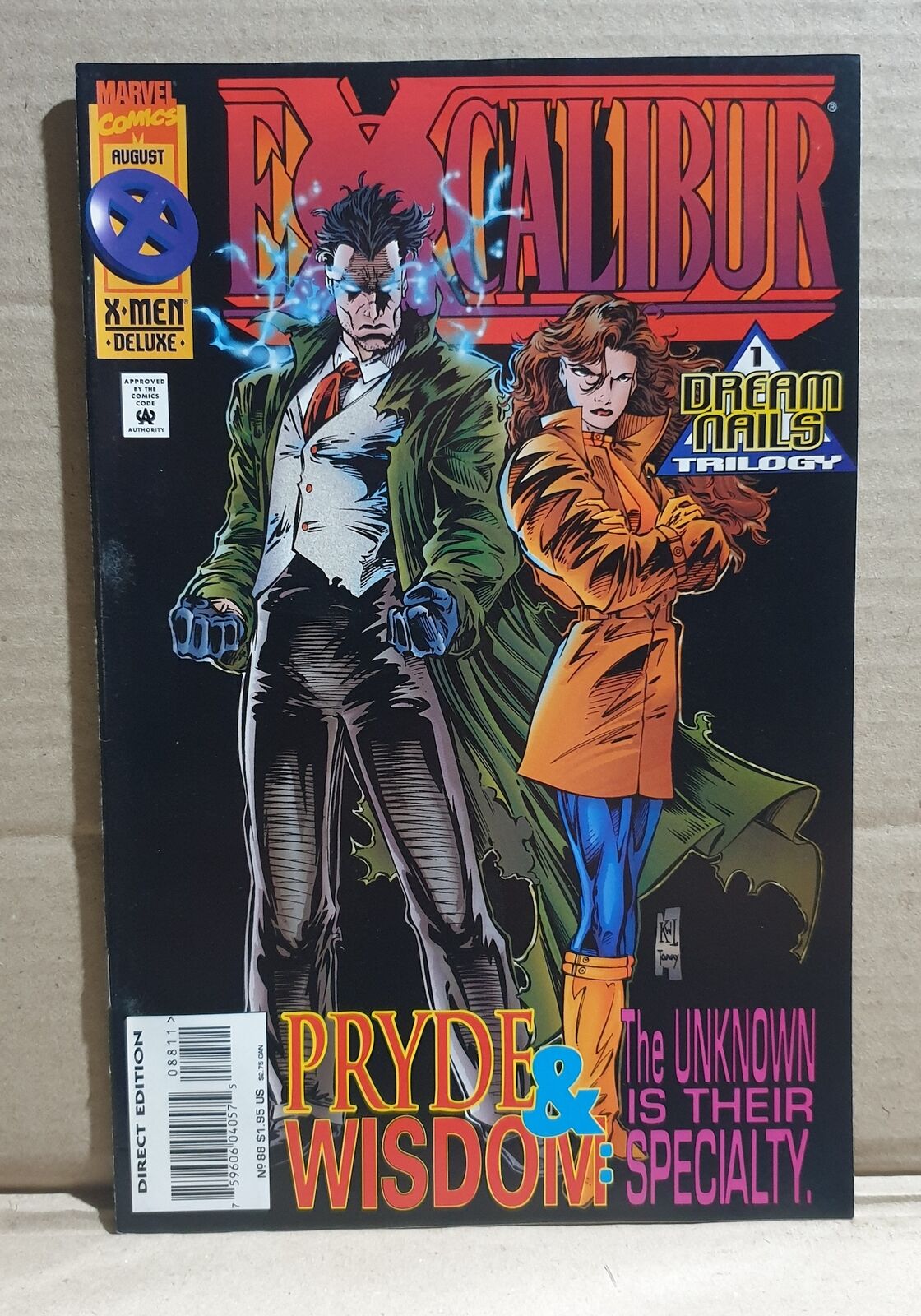 COMIC BOOK - MARVEL EXCALIBUR #88