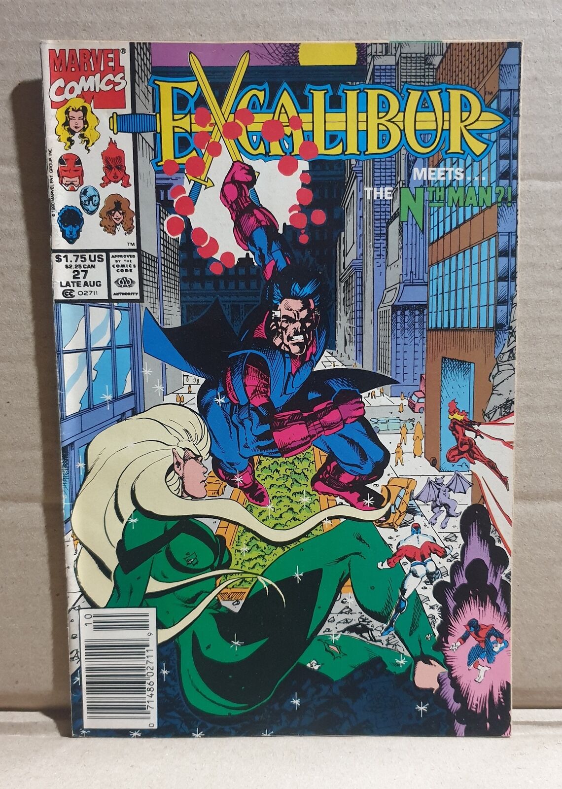 COMIC BOOK - MARVEL EXCALIBUR #27