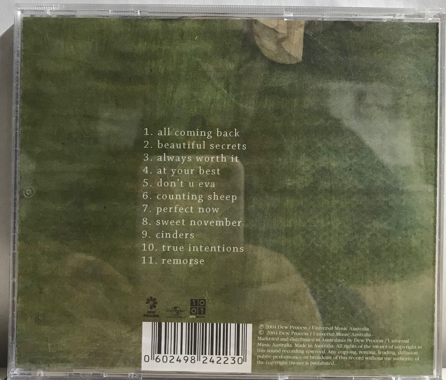 MUSIC CD IN CASE (COVER SIGNED) - SARAH BLASKO - THE OVERTURE & THE UNDERSCORE