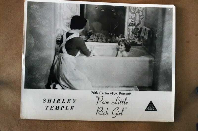 ORIGINAL LOBBY CARD - POOR LITTLE RICH GIRL (b) - 1936 - title