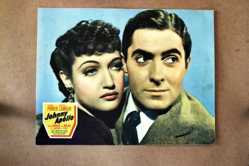 ORIGINAL LOBBY CARD - JOHNNY APOLLO (a) - 1940 - title card