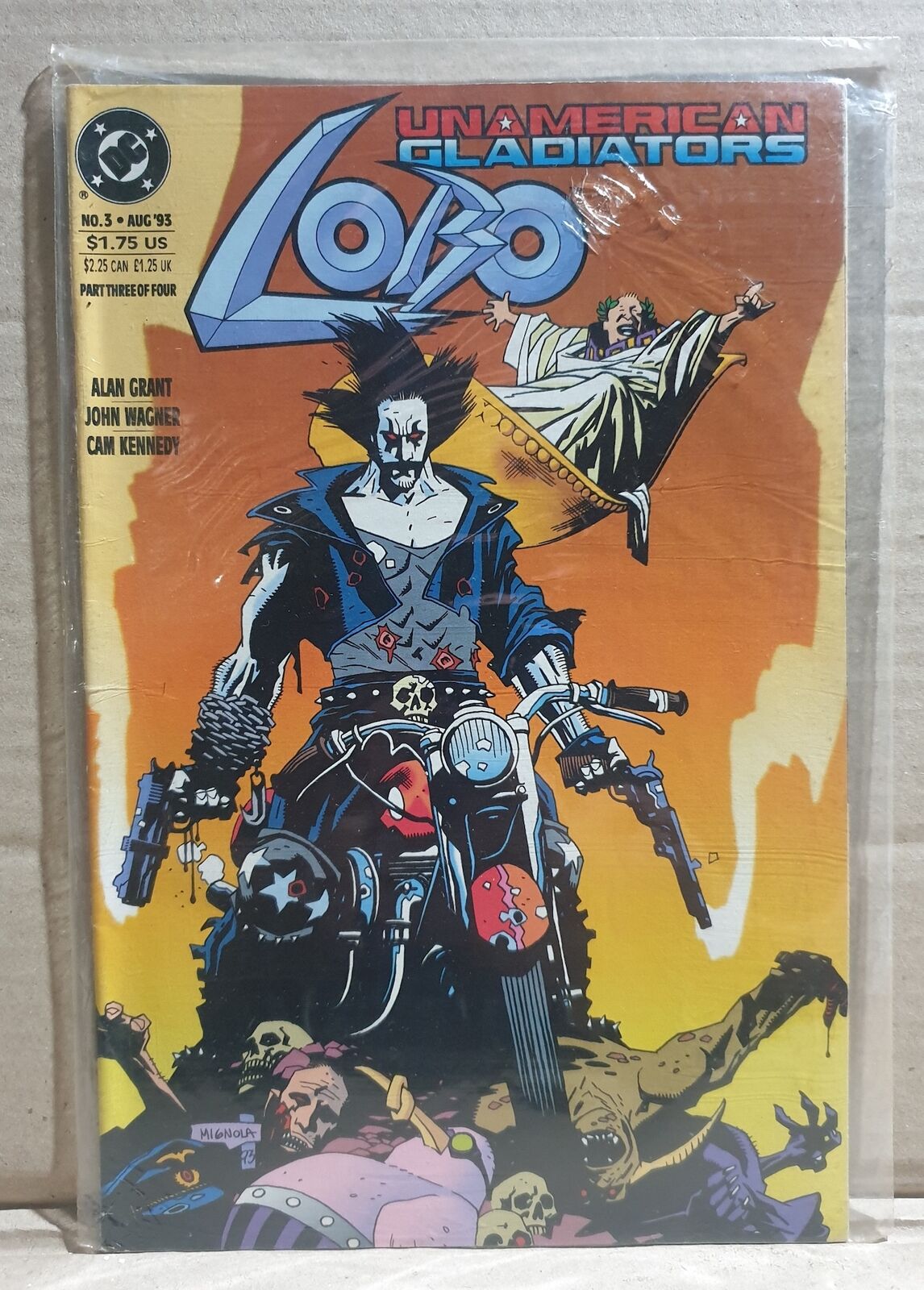 COMIC BOOK - DC LOBO UNAMERICAN GLADIATORS #3