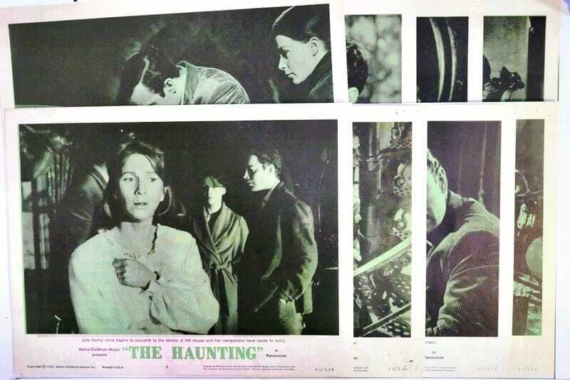 ORIGINAL LOBBY CARDS - THE HAUNTING - 1963 - set of 8