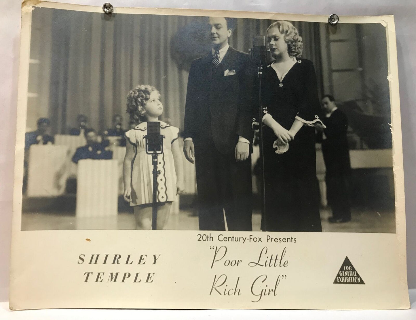 ORIGINAL LOBBY CARD - POOR LITTLE RICH GIRL (c) - 1936 - title card