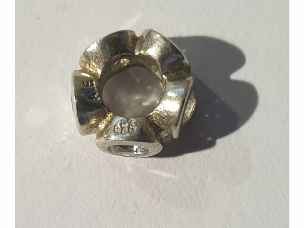 Pandora Sparkling Clear CZ Lights Spacer Charm #790226CZ