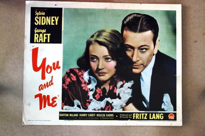 ORIGINAL LOBBY CARD - YOU AND ME - 1938 - title card