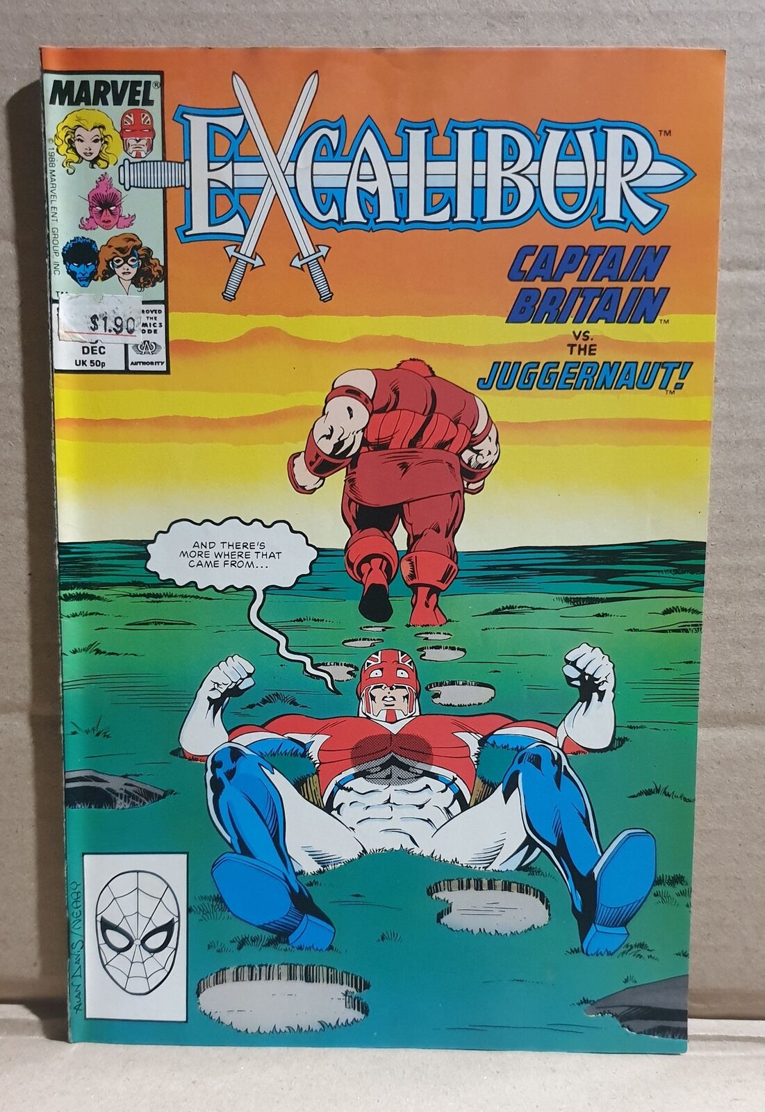 COMIC BOOK - MARVEL EXCALIBUR #3