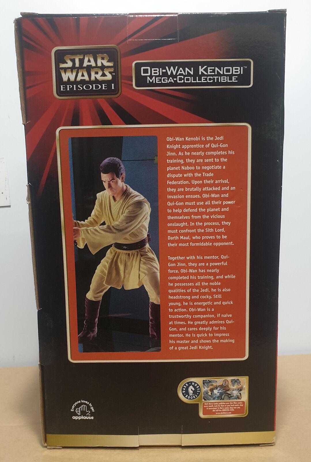 STAR WARS - APPLAUSE Inc - EPISODE I - OBI-WAN KENOBI - Mega-Collectible