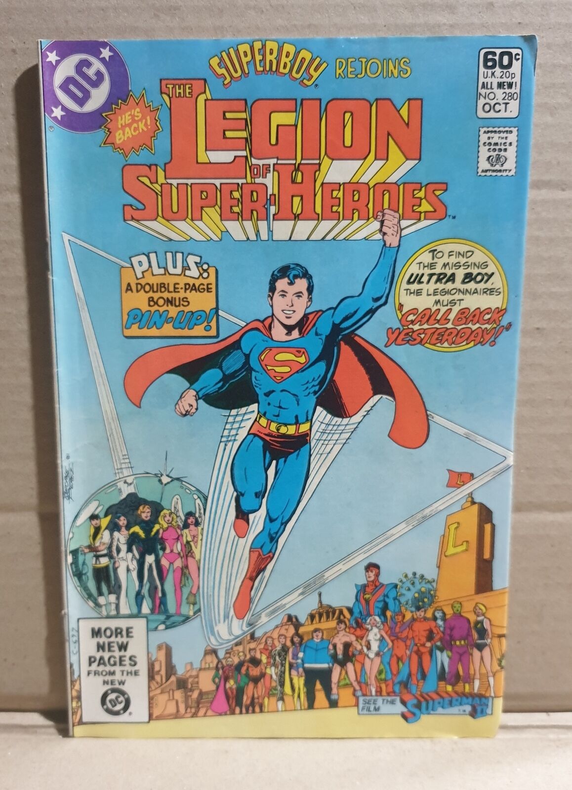 COMIC BOOK ~ DC LEGION OF SUPER HEROES #280