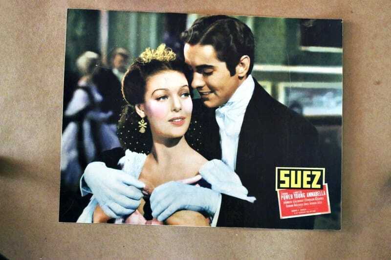 ORIGINAL LOBBY CARD - SUEZ (b) - 1939 - key card
