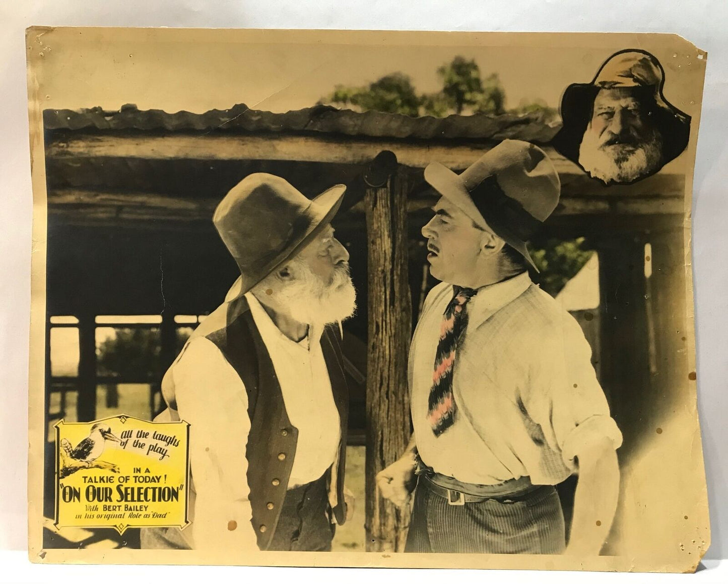 ORIGINAL LOBBY CARD - ON OUR SELECTION - DAD AND DAVE (c) - 1932 - Title card- Australia