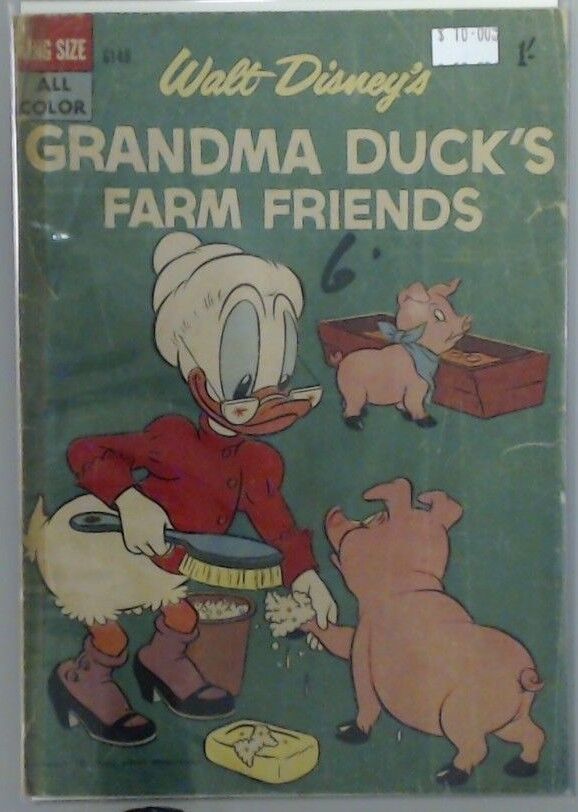 Australian Walt Disney comic book # G148 HTF early 1950s vintage Grandma Duck's