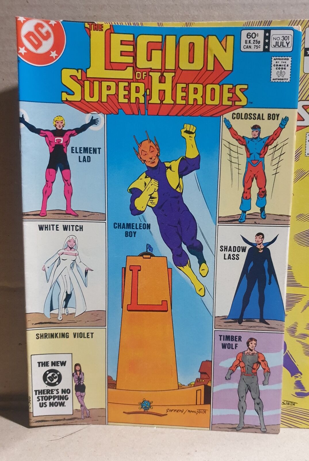 COMIC BOOK - DC LEGION OF SUPER HEROES #300 301 302 303 304 305 306 307 308 309