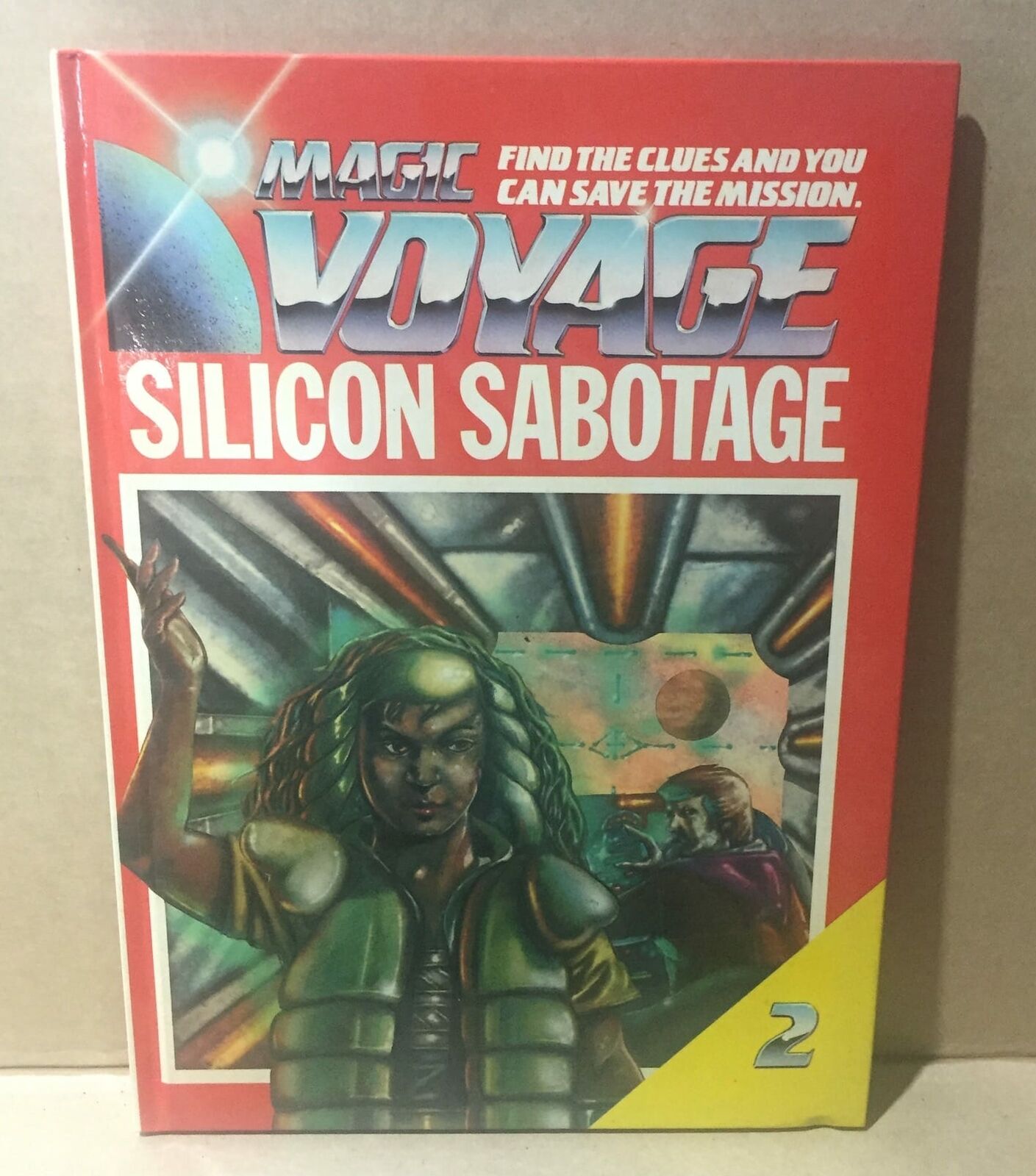 HARD COVER BOOK - MAGIC VOYAGE SILICON SABOTAGE