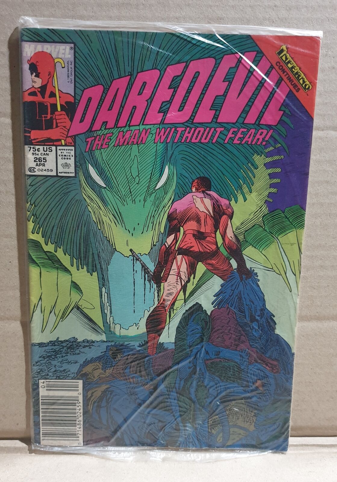 COMIC BOOK - MARVEL DAREDEVIL #265