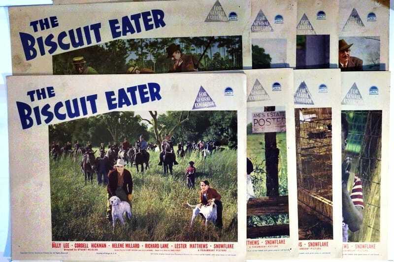 ORIGINAL LOBBY CARDS - THE BISCUIT EATER - 1940 - set of 8