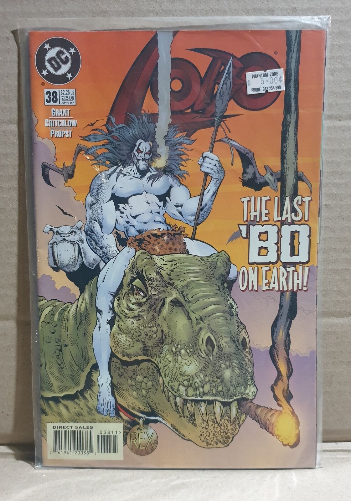 COMIC BOOK - DC LOBO #38