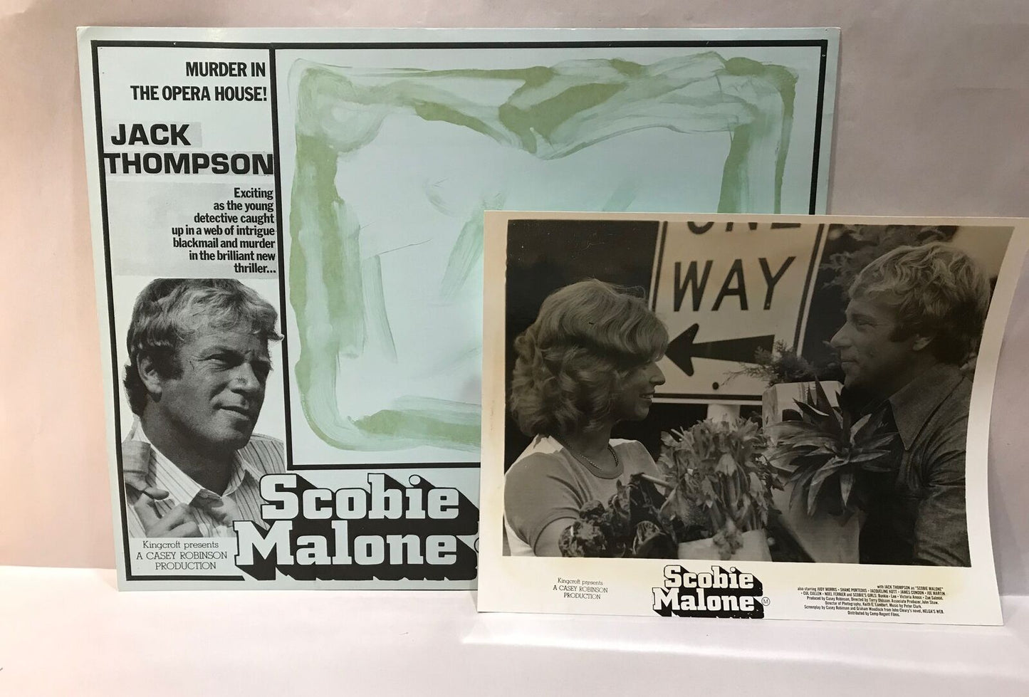 ORIGINAL LOBBY CARD - SCOBIE MALONE (e) - 1975 - Australia