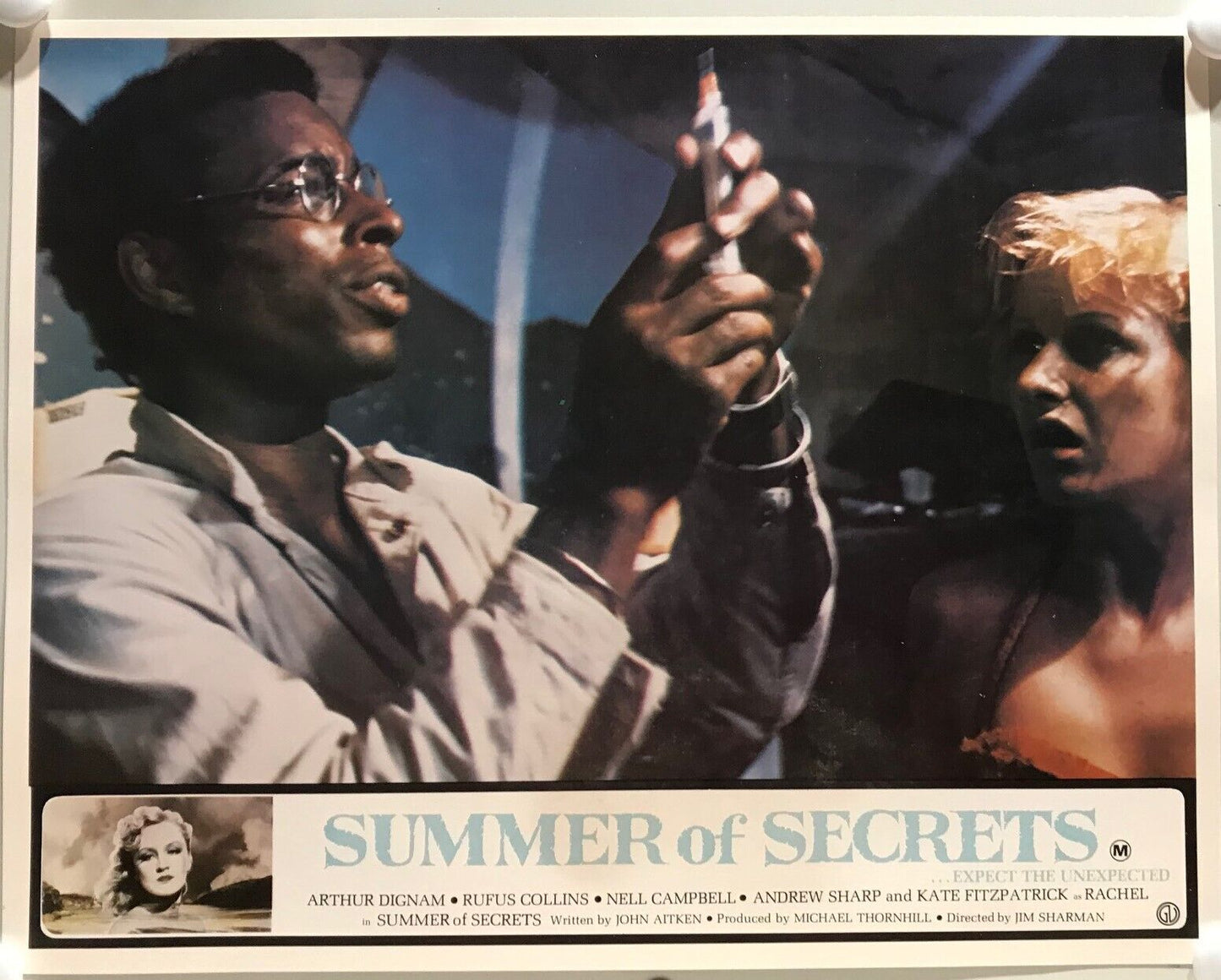 ORIGINAL LOBBY CARDS - SUMMER OF SECRETS (a) - 1976 - set of 8 - Australia