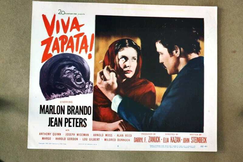ORIGINAL LOBBY CARD - VIVA ZAPATA - 1952 - card #6