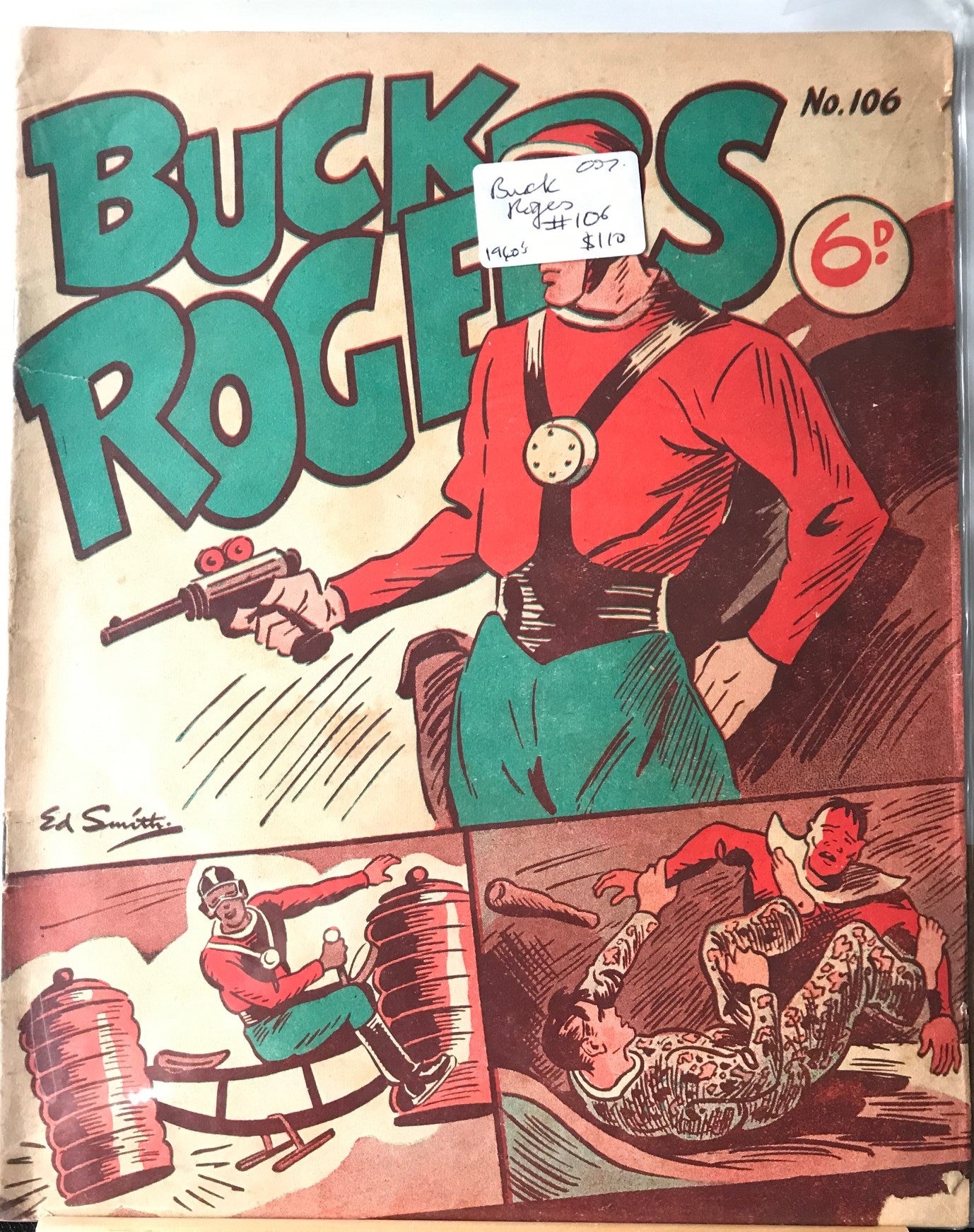 COMIC BOOK - TIP TOP COMICS - THE ADVENTURES OF BUCK ROGERS #106