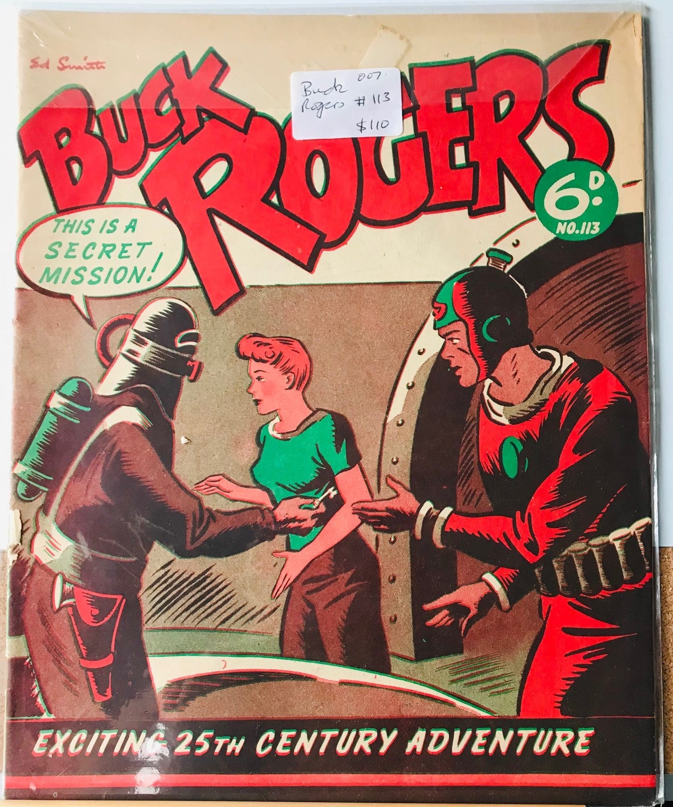 COMIC BOOK - TIP TOP COMICS - THE ADVENTURES OF BUCK ROGERS #113