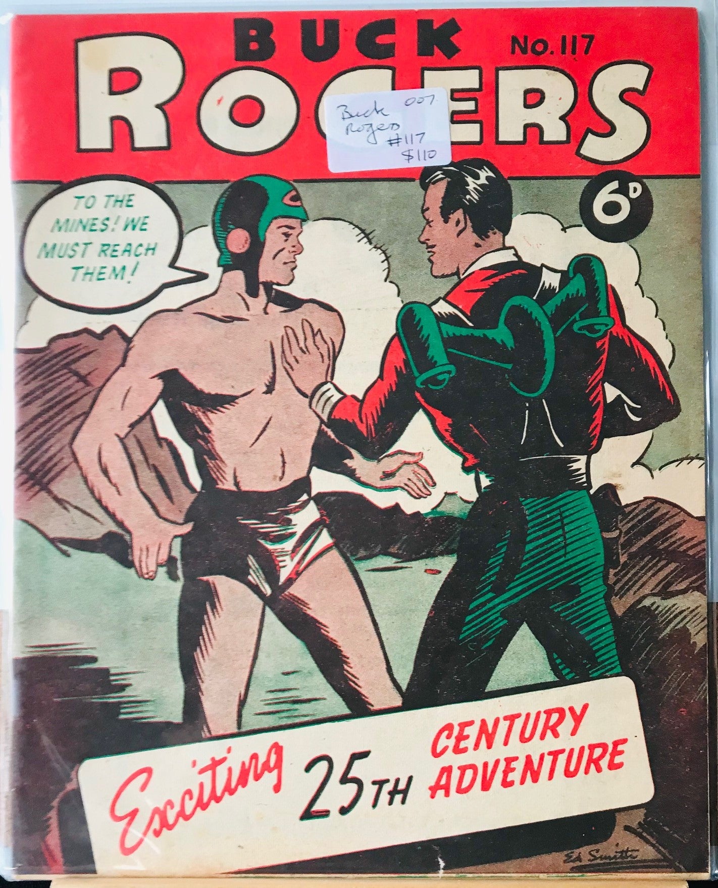 COMIC BOOK - TIP TOP COMICS - THE ADVENTURES OF BUCK ROGERS #117