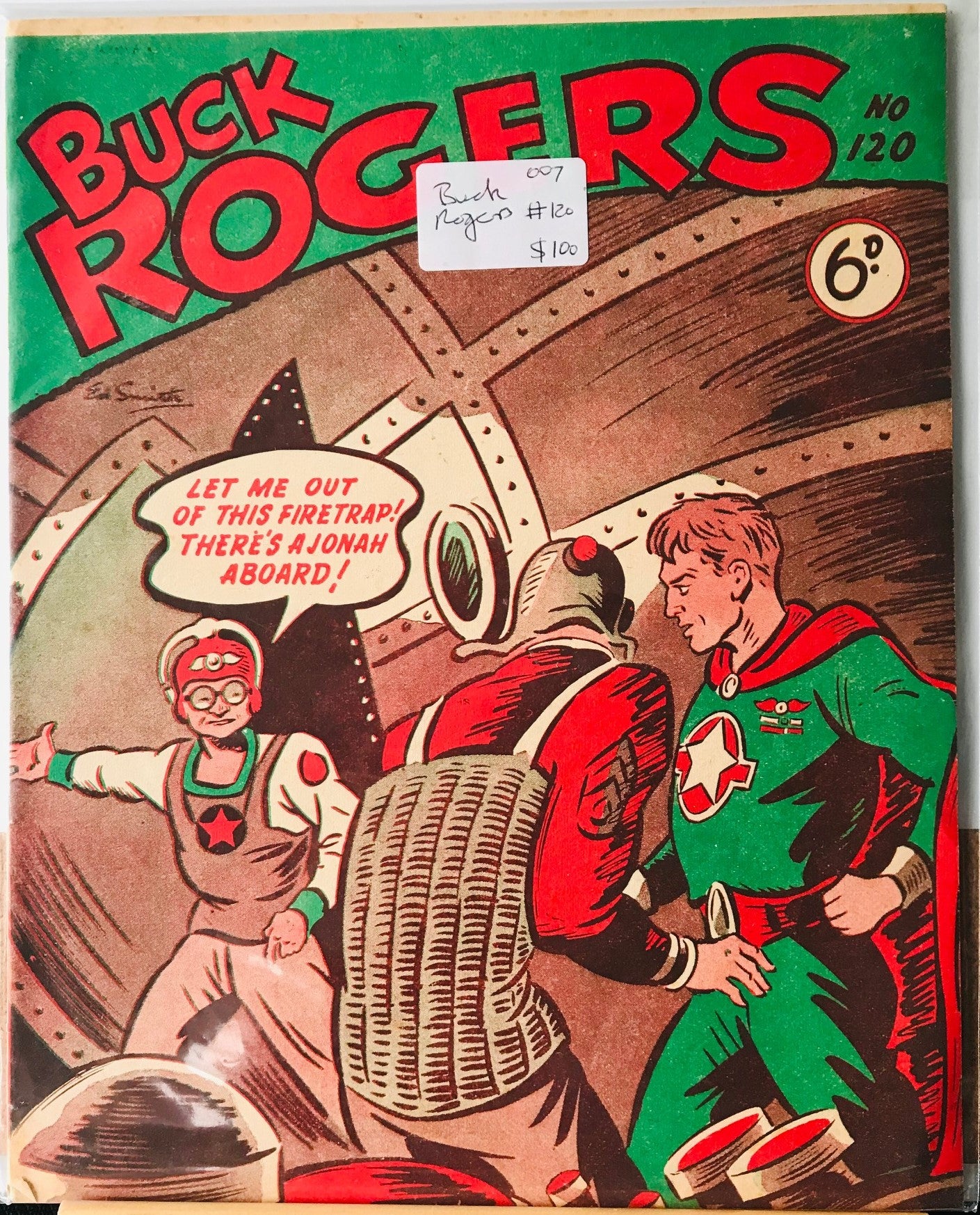 COMIC BOOK - TIP TOP COMICS - THE ADVENTURES OF BUCK ROGERS #120