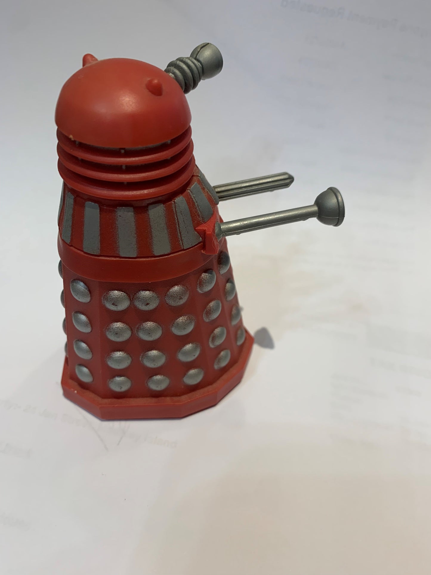 Dalek - Dr Who toy Plastic mechanical 7.5 cm