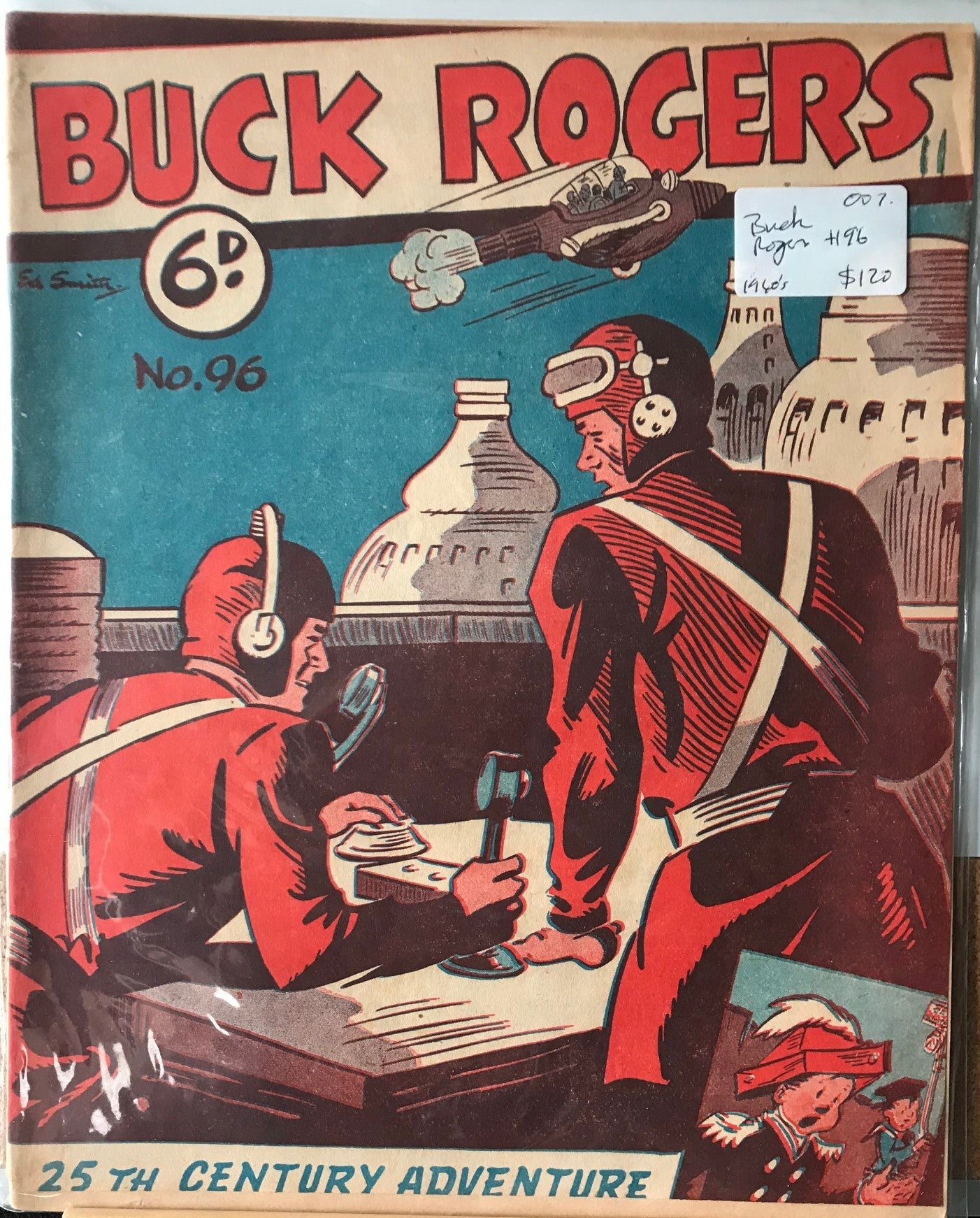 COMIC BOOK - TIP TOP COMICS - THE ADVENTURES OF BUCK ROGERS #96