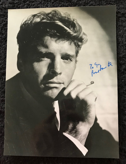 BURT LANCASTER - AUTOGRAPHED 10 x 8 PUBLICITY PHOTOGRAPH