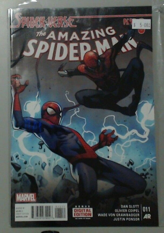 COMIC BOOK - MARVEL - THE AMAZING SPIDER-MAN - SPIDER VERSE PART 3 - #011