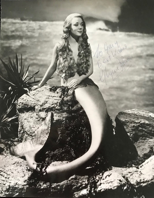 GLYNIS JOHNS - AUTOGRAPHED 10 x 8 PUBLICITY PHOTOGRAPH from Miranda (1948)