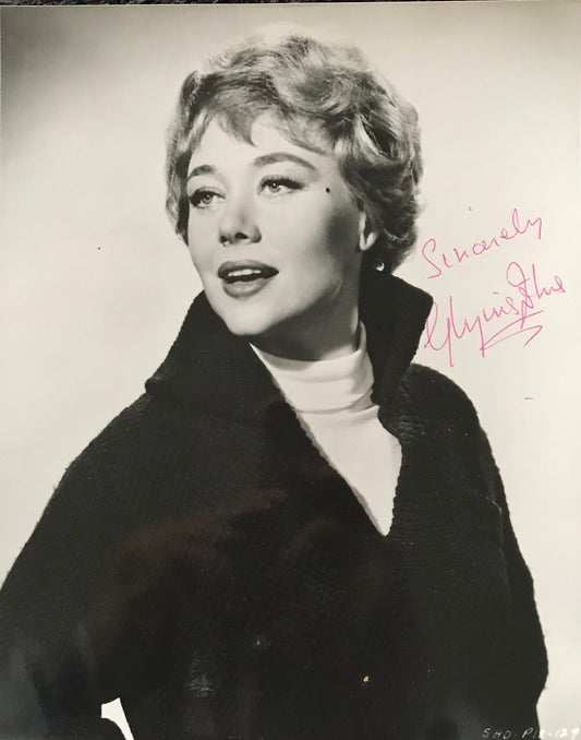 GLYNIS JOHNS - AUTOGRAPHED 10 x 8 PUBLICITY PHOTOGRAPH